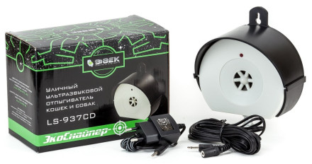 Отпугиватель кошек «Экоснайпер LS-937CD» Отпугиватель кошек «Экоснайпер LS-937CD»